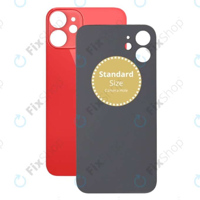 Πίσω Κάλυμμα Γυαλί για iPhone 12 Mini | Red
