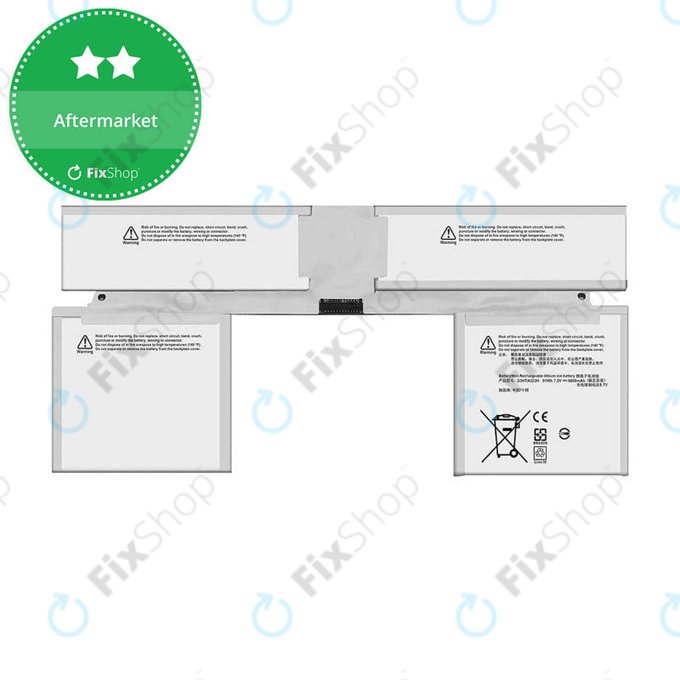 Μπαταρία για Microsoft Surface Book 2, G3HTA021H, G3HTA023H, G3HTA024H, G3HTA048H, 6800mAh