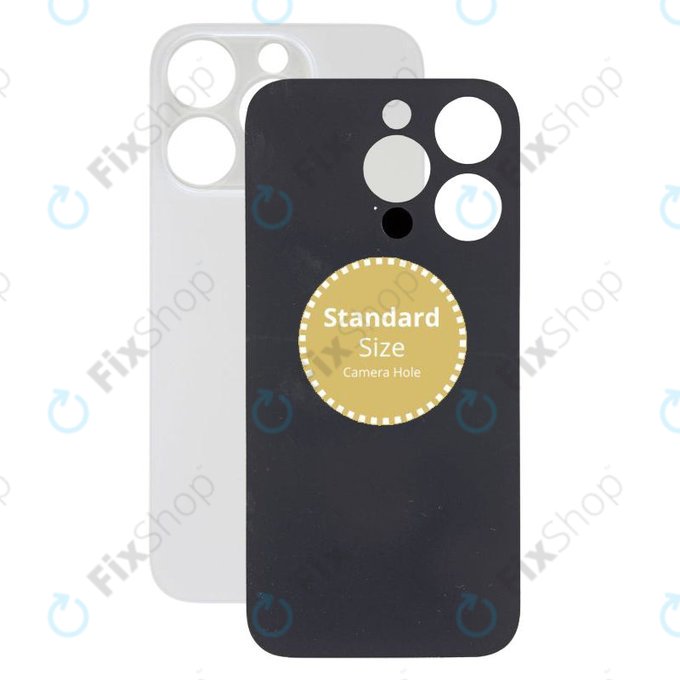 Πίσω Κάλυμμα Γυαλί για iPhone 14 Pro | Ασημί | Silver