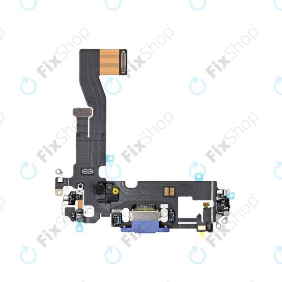 Επαφές Φόρτισης + Καλώδιο Flex για iPhone 12 | 12 Pro | Μπλε | Blue
