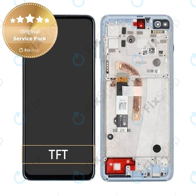 LCD Display Assembly για Motorola Moto G100 | XT2125 | Iridescent Sky | Service Pack