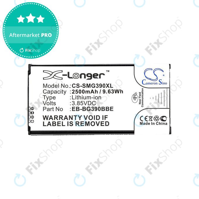 Μπαταρία για Samsung Xcover 4 G390F, EB-BG390BBE, 2500mAh, HQ