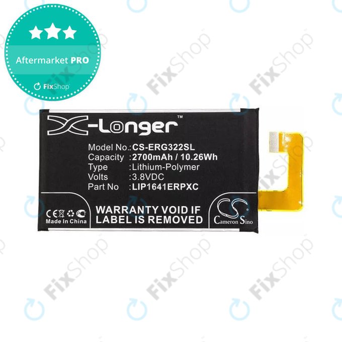 Μπαταρία για Sony Xperia XA1 Ultra G3221, LIP1641ERPC, 2700mAh, HQ