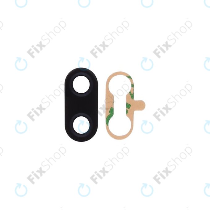 Γυαλί Φακού Πίσω Κάμερας για Xiaomi Mi 8 Lite | Μαυρομπλέ | Midnight Black