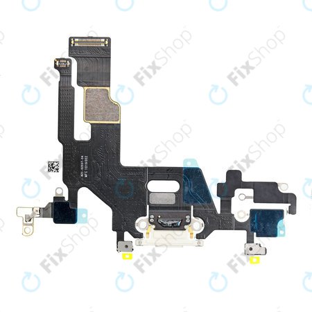 Επαφές Φόρτισης + Καλώδιο Flex για iPhone 11 | Λευκό | White