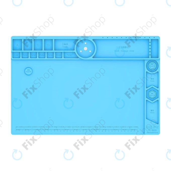 Πολυλειτουργικό Μαξιλάρι Σιλικόνης + Αλουμινένια Βάση Μικροσκοπίου για Relife RL-160B