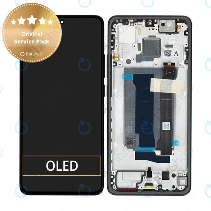 LCD Display Assembly για Xiaomi Poco X7 Pro 2412DPC0AG | 56000300O1000 | Μαύρο, Black | Genuine Service Pack