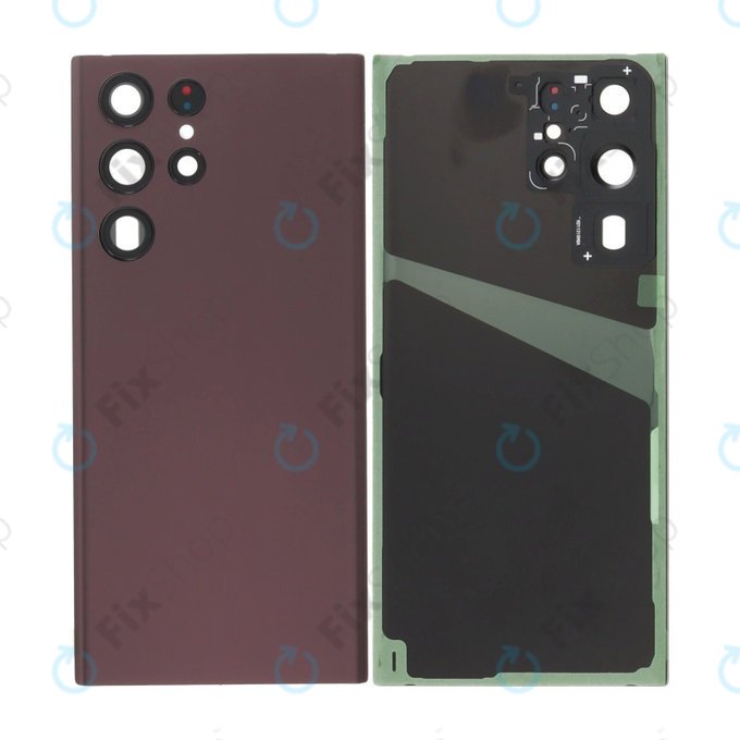 Καπάκι Μπαταρίας Πλήρες για Samsung S22 Ultra S908B | Burgundy