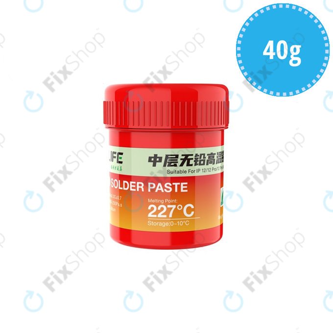 Πάστα Συγκόλλησης Χωρίς Αλογόνα Relife RL-406 - 227°C (40g)