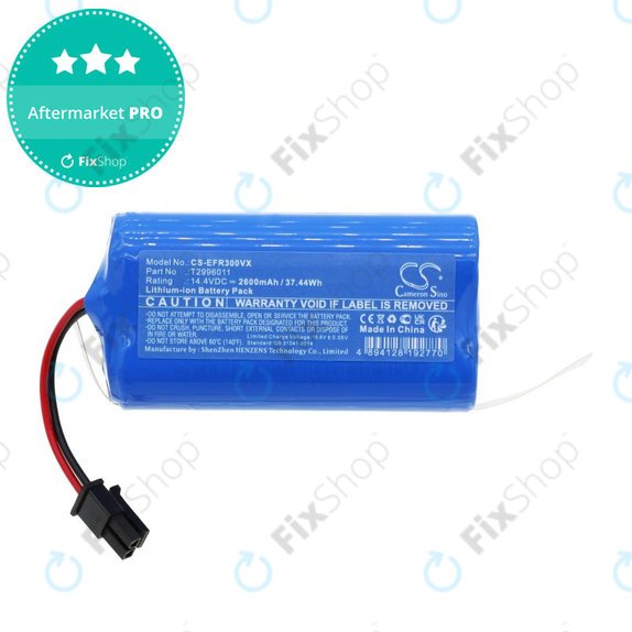 Μπαταρία για Eufy RoboVac L30 Hybrid+, Concept VR2110, 2600mAh, Li-Ion, 14.4V, T2996011, HQ