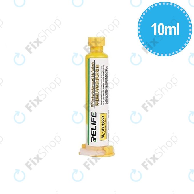 UV Curable Solder Mask Relife RL-UVH900Y - 10ml | Κίτρινο | Yellow