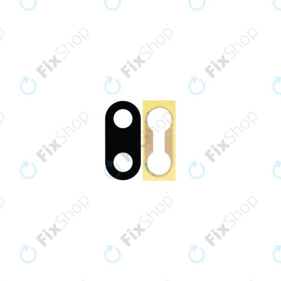 Γυαλί Φακού Πίσω Κάμερας για Xiaomi Redmi 6A | Μαύρο | Black