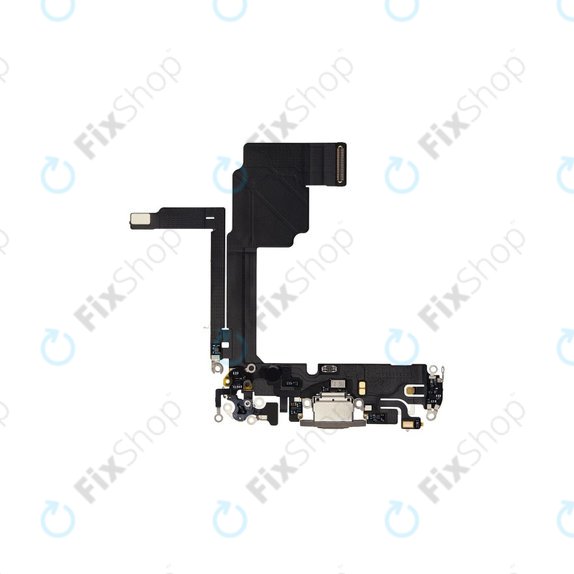 Επαφές Φόρτισης + Καλώδιο Flex για iPhone 15 Pro | White Titanium