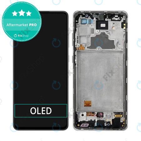 OLED/LCD Display Assembly για Samsung A72 | A725F, A726B | Black