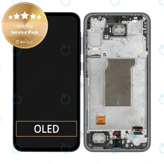LCD Display Assembly για Samsung A35 | A356B | Awesome Navy | Service Pack