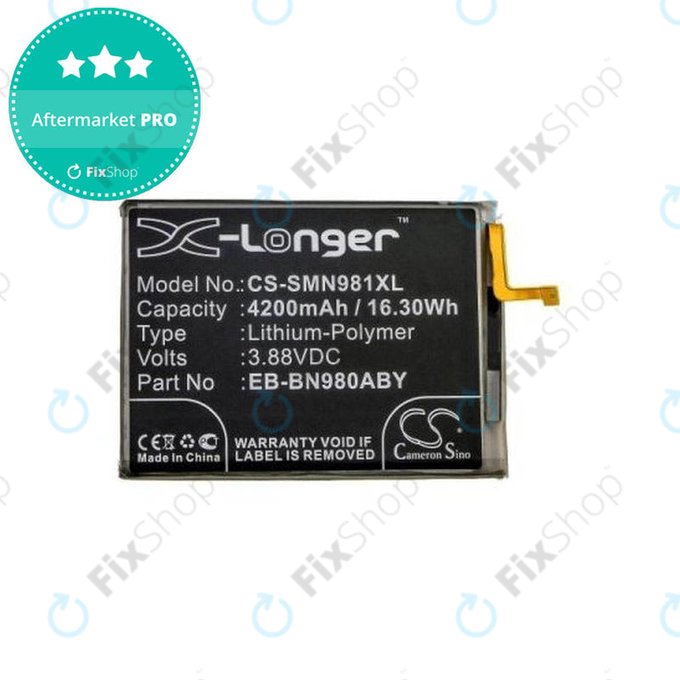 Μπαταρία για Samsung Note 20 N980B, EB-BN980ABY, 4200mAh, HQ