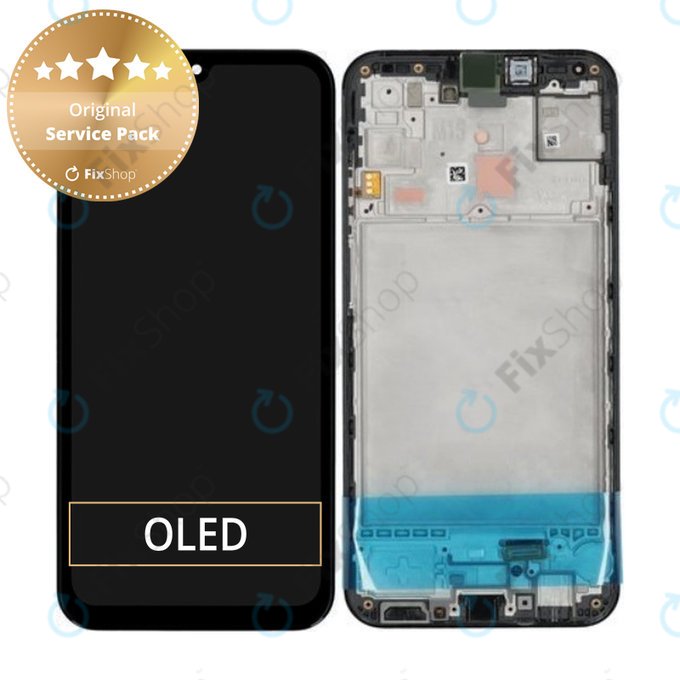 Συγκρότημα οθόνης για Samsung M15, M156B, Grey, Service Pack
