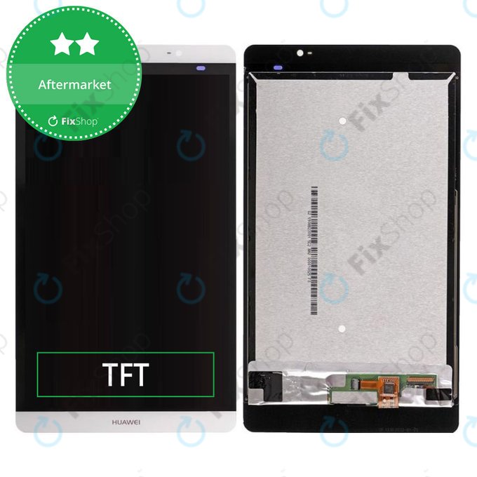 Οθόνη με οθόνη αφής για Huawei MediaPad M2 8.0, Λευκό, White, Aftermarket