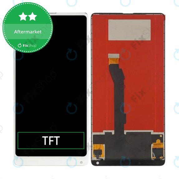 Οθόνη με οθόνη αφής για Xiaomi Mi Mix 2, Λευκό, White, Aftermarket