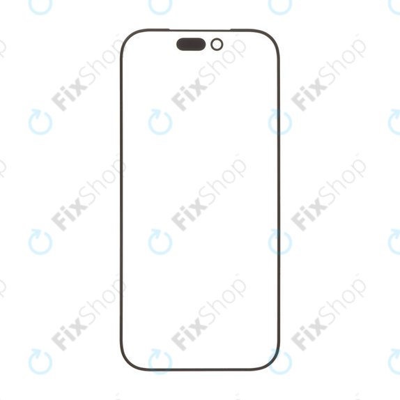 Front Glass με OCA Adhesive για iPhone 17 Pro