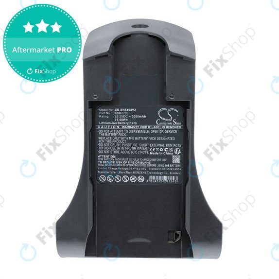 Μπαταρία για Shark IZ, 3000mAh, Li-Ion, 25.2V, XSBT700, HQ