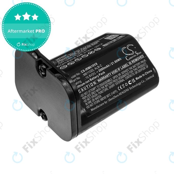 Μπαταρία για iRobot Braava jet m6, ALB-C, M611020, 10.8V, 2000mAh, HQ