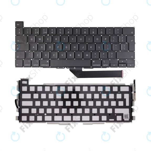 Πληκτρολόγιο + Backlight UK/EU για MacBook Pro 16" A2141 (2019)