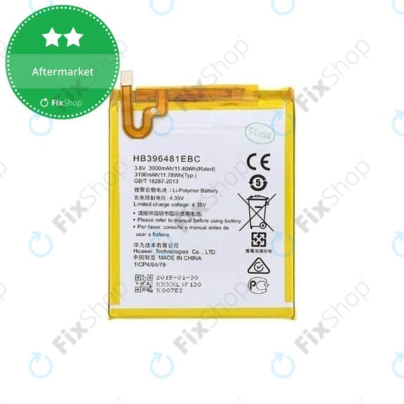 Μπαταρία για Huawei G8, Y6 II, Honor 5X, HB396481EBC, 3100mAh