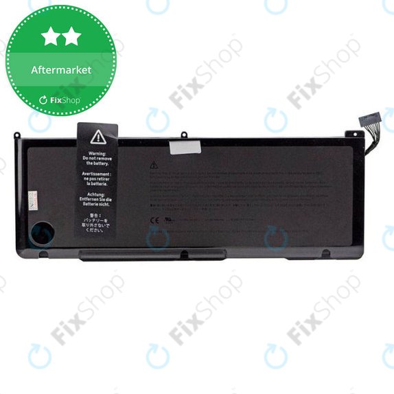 Μπαταρία για MacBook Pro 17", Μέσα 2010 – Τέλη 2011, A1297, A1383, 8675mAh, FixPremium