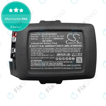 Μπαταρία για Husqvarna 110il, 525ilxt, 5000mAh, Li-Ion, 36V, BLi10, BLi200, HQ