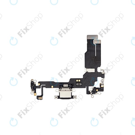 Επαφές Φόρτισης + Καλώδιο Flex για iPhone 15 | Μαύρο | Black