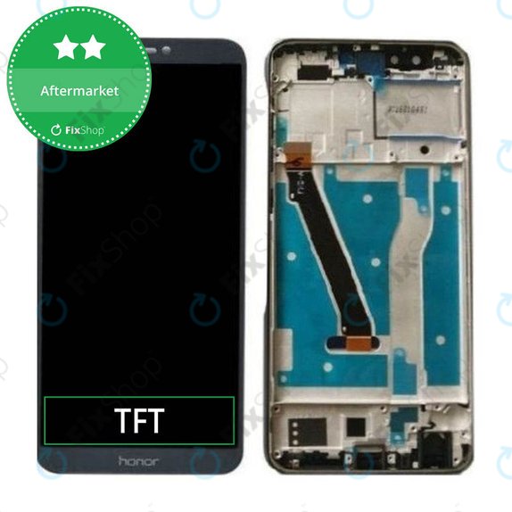 Συγκρότημα οθόνης για Huawei Honor 9 Lite, Glacier Grey, Aftermarket