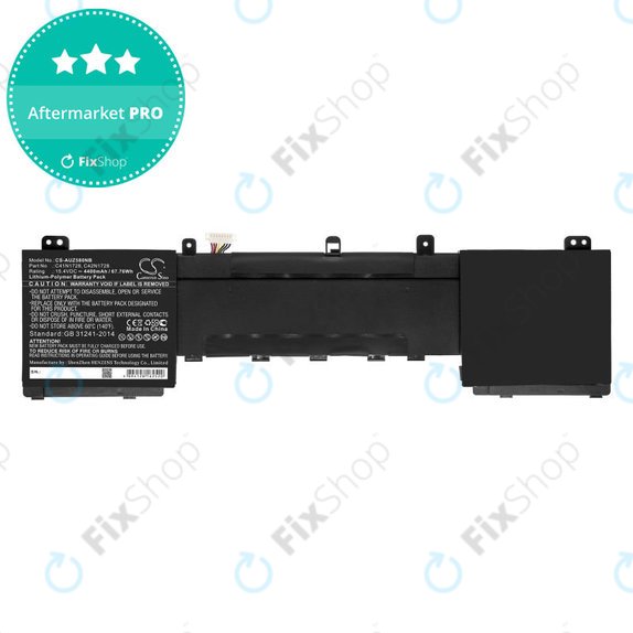 Μπαταρία για Asus Zenbook Pro 15, 5500VE, UX550GD, 4400mAh, Li-Pol, 15.4V, C41N1728, HQ
