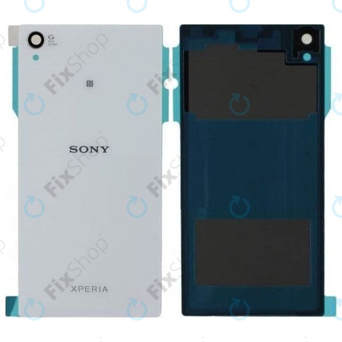 Καπάκι Μπαταρίας χωρίς Κεραιές NFC για Sony Xperia Z1 | L39H | 1276-6950 | Λευκό | White | Service Pack