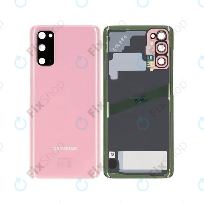 Καπάκι Μπαταρίας για Samsung S20 | G980F | GH82-22068C | GH82-21576C | Cloud Pink | Service Pack