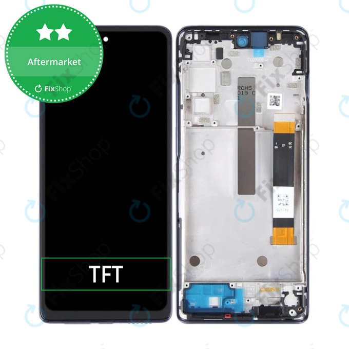 LCD Display Assembly για Motorola Moto G200 | XT2175 | Μαύρο, Black | Aftermarket