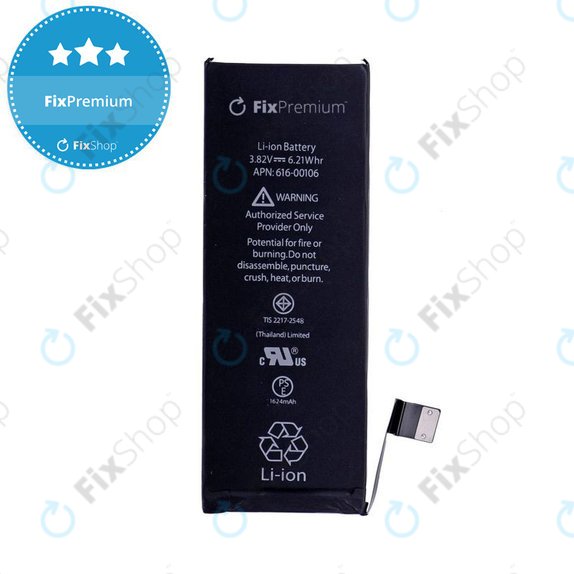 Μπαταρία για iPhone SE, 1624mAh, FixPremium