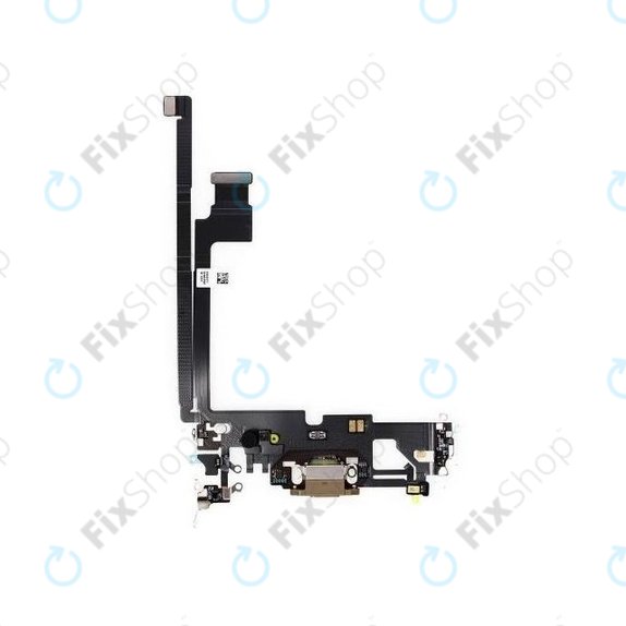 Επαφές Φόρτισης + Καλώδιο Flex για iPhone 12 Pro Max | Χρυσαφί | Gold