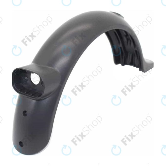 Πίσω Φτερό + Γάντζος για Xiaomi Mi Electric Scooter 1S | Essential | Pro 2 | 3 | 3 Lite | Μαύρο | Black