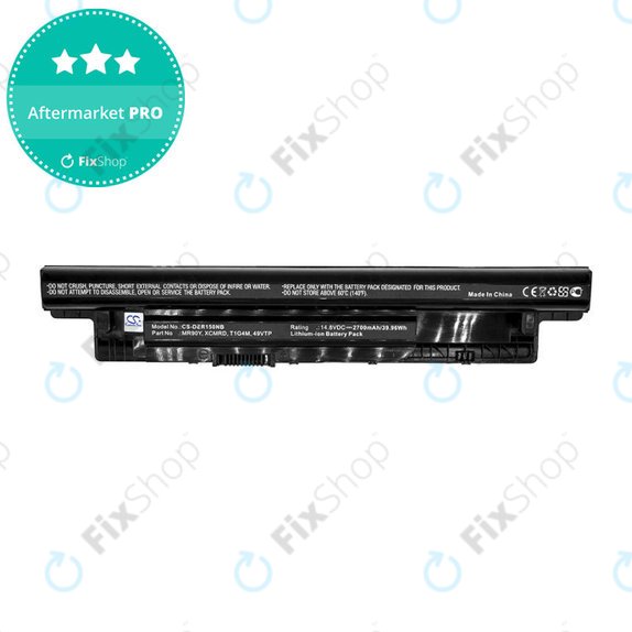 Μπαταρία για Dell Inspiron 14R, 15, 15R, N3521, 2700mAh, Li-Ion, 14.8V, MR90Y, HQ
