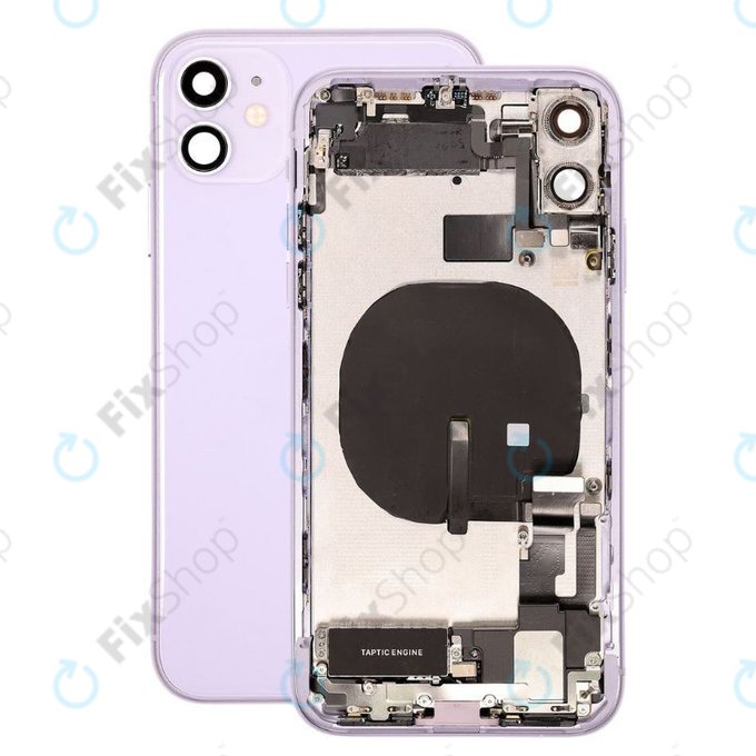Πίσω Κάλυμμα με Μικρά Ανταλλακτικά για iPhone 11 | Μωβ | Purple