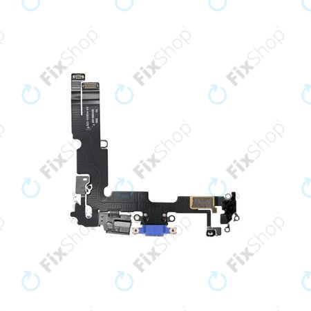 Επαφές Φόρτισης + Καλώδιο Flex για iPhone 14 Plus | Μπλε | Blue