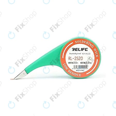 Ισχυρή Φιτίλι Αποκόλλησης (2.5mm) για Relife RL-2520