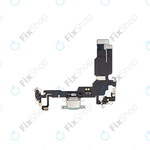Επαφές Φόρτισης + Καλώδιο Flex για iPhone 15 | Ροζ | Pink