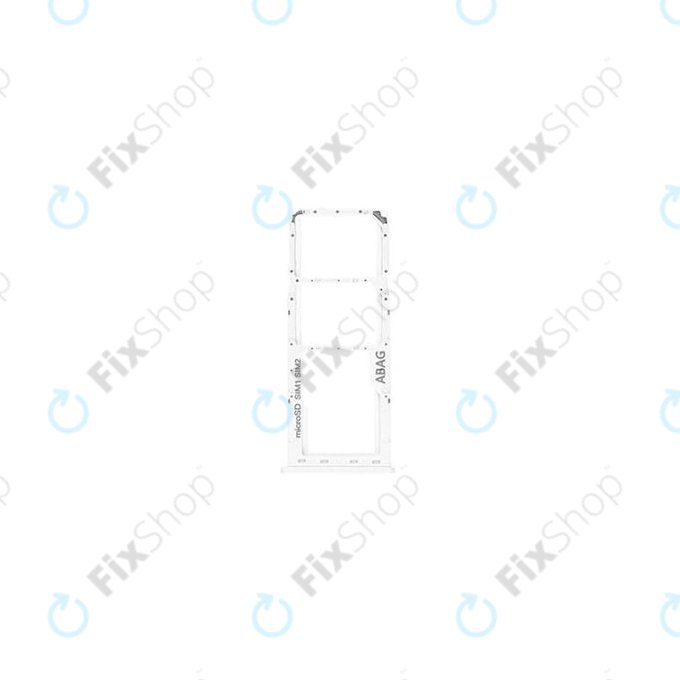 Δίσκος SIM + SD για Samsung A21s A217F | Λευκό | White | GH98-45392B | Genuine Service Pack
