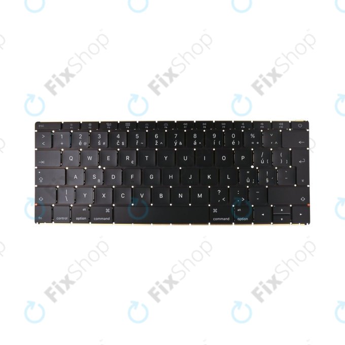 Πληκτρολόγιο CZ για MacBook Pro 13" A1708 (Τέλη 2016 - Μέσα 2017)