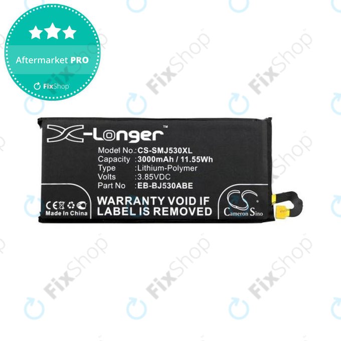 Μπαταρία για Samsung J5 J530F (2017), EB-BJ530ABE, 3000mAh, HQ