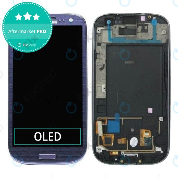 Συγκρότημα οθόνης για Samsung S3, i9300, Pebble Blue