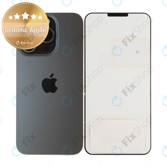 Πίσω Κάλυμμα Γυαλί για iPhone 15 Pro | Blue Titanium | 661-35703 | Genuine Apple