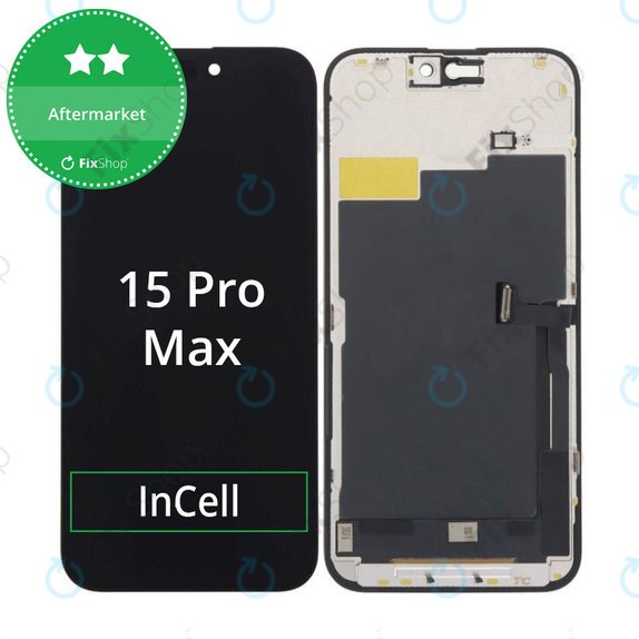 Οθόνη In-Cell HD+ για iPhone 15 Pro Max, Αφής με πλαίσιο